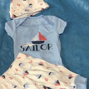 3 pc Sailor Outfit